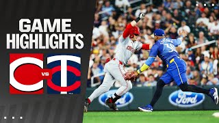 Reds vs Twins Game Highlights 91324  MLB Highlights [upl. by Aek320]