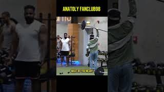 ELITE Powerlifter ANATOLY Pretends to be BEGINNER in GYM anatoly fitness gym [upl. by Eelloh170]