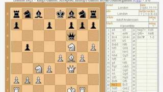 Legends of Chess The Immortal Game Anderssen Vs Kieseritsky [upl. by Moersch]