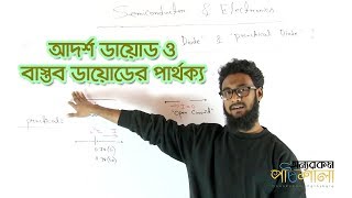 21 Difference between Ideal Diode amp Practical Diode  আদর্শ ডায়োড ও বাস্তব ডায়োডের পার্থক্য [upl. by Tebzil]