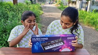 Electronic Piano 🎹 🎤for Diya🤷‍♀️ DiyaIshwarya UNBOXINGDIY [upl. by Vachill]