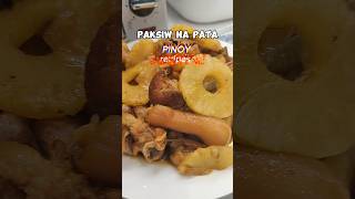 cooking how to cook paksiw na pata Pinoy recipes [upl. by Ticon]