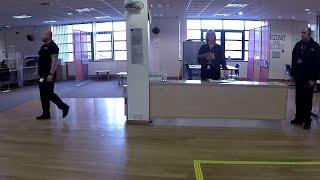 Jobcentre G4S Security Guards Got Owned auditing middlesbrough [upl. by Viki]