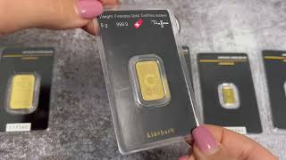 Argor Heraeus Gold Bars at Bullion Exchanges [upl. by Loginov]