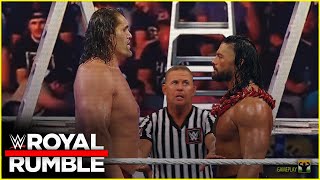 The Great Khali vs Roman Reigns Royal Rumble 2024  TLC Match [upl. by Hands]