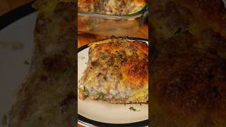 Create Happiness Make a Biscuits and Gravy Casserole gravyguy thesauceandgravychannel casserole [upl. by Nove320]