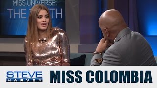 Miss Colombia It was like a nightmare  STEVE HARVEY [upl. by Egerton673]