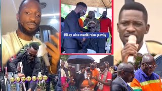 So emotional Mikie Wine bamutabukidde okuziikilako Gravity Omutujju Maama we Bobi wine yatumye [upl. by Arabelle]