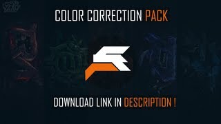 FREE Color Correction Pack Photoshop [upl. by Adiuqram]