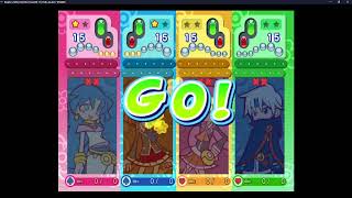 Puyo Puyo 7  Rulue and Arle VS Raffina and Schezo [upl. by Erdman]