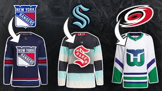 Rating ALL The New NHL Jerseys 20232024 [upl. by Nanice]