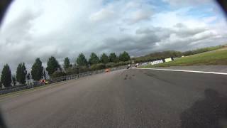 MCE BSB onboard with James Ellison at Thruxton [upl. by Hannaoj]