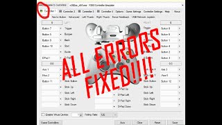 FIXED  x360ce All Errors Fixed [upl. by Fillender]