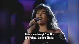 Laura Branigan  Gloria LIVE Full HD with lyrics 1982 [upl. by Aehta]