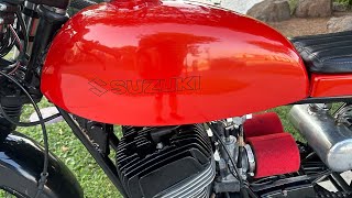 Suzuki T500 Titan Cafe For Sale pt1 [upl. by Aicinad]