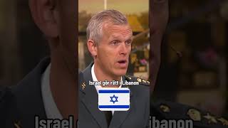 Överstelöjtnant Anders Ekholm försvarar Israel [upl. by Iy]