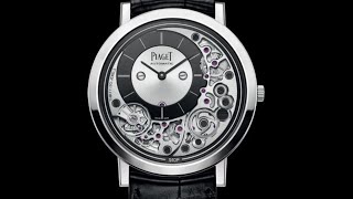 Dubai Watch Week 2021 Piaget Altiplano Ultimate Automatic 910P Watch Review [upl. by Suoirtemed]