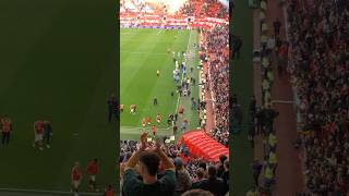 Man United Vs Brentford players after match oldtrafford footballstadium [upl. by Aynwad]