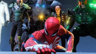 SpiderMan vs Sinister Six PS5 Pro Enhanced Marvels SpiderMan Remastered [upl. by Elinnet]