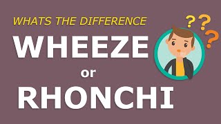 Wheeze or Rhonchi What is the difference Super simple explanation [upl. by Penney]