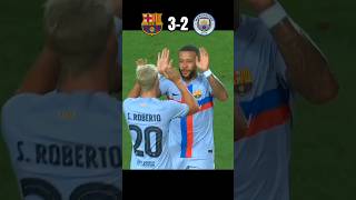 Barcelona vs man city 33 football highlights neymar messi [upl. by Thad383]