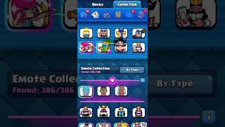 Emote Challenge Part 5 clashroyale emote gaming [upl. by Missak29]