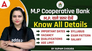 MP Cooperative Bank Recruitment 2022  MP Apex Sahkari Bank Recruitment 2022  MP Govt Jobs 2022 [upl. by Annabel]