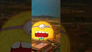 ¡Enorme esfera de los MINIONS en Las Vegas🤣 [upl. by Pauiie]