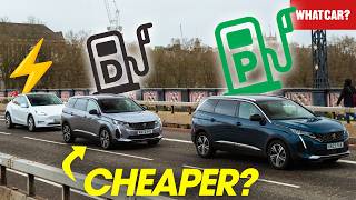 PETROL vs DIESEL vs ELECTRIC CAR – which is REALLY cheaper  What Car [upl. by Meraree]