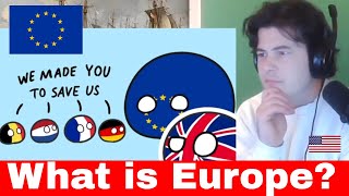 American Reacts What even is Europe [upl. by Philine]