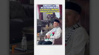 Momen Kak Mad Ali Bertemu Ustad Zaitun Rasmin shorts sulteng silaturahmi [upl. by Mutua]