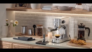 JS 105 INSTRUCTION VIDEO jassy espresso coffee machine [upl. by Rawdin870]