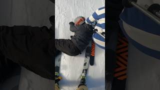 Three Jerrys attempt getting off a ski lift FAIL jerryofthedayofficial [upl. by Einatsed790]