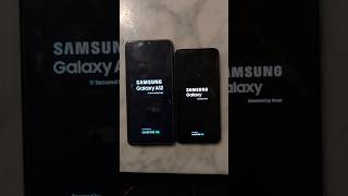 Galaxy A12 vs Galaxy S22 reboot test shorts youtube tech [upl. by Kingston]