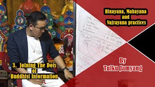 3 Joining The Dots of Buddhist Information  Hinayana Mahayana and Vajrayana practices [upl. by Cloots717]