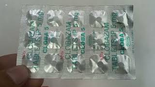 Cloba 5mg Tablets  Clobazam 5mg Tablets  Cloba 5mg Tablets Uses Side effects Dosage Review Hindi [upl. by Melinda]