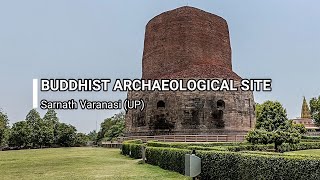 Buddhist Monuments in Sarnath  Archaeological Site India buddha sarnath [upl. by Ahcsatan]