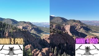 DJI MINI 3 PRO VS MINI 4 PRO Video Samples Comparison How Much Better Is The MINI 4 PRO [upl. by Neddie976]