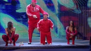 Brodus Clay amp Hornswoggle vs Hunico amp Camacho SmackDown  April 20 2012 [upl. by Adriano]