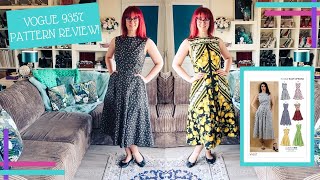 Vogue 9357  Pattern Review amp Twirls  My New Favourite Dress  I Say That EveryTime [upl. by Daisi798]