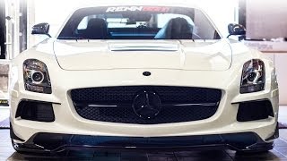 RENNtech Mercedes SLS Black Series w Headers amp ECU Dyno Loud [upl. by Faline448]