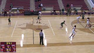 Floresville High vs Southwest Legacy Hig Varsity Mens Basketball [upl. by Sudnor480]