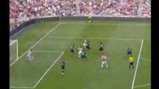 Robin Van Persie goal against Inter Milan Arsenal 21 Inter [upl. by Stiegler]