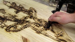 DIY Wood Burning With Electricity Buck Fractal [upl. by Faria]