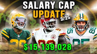 Green Bay Packers Salary Cap Update 325  Rasul Tonyan Reed Deals [upl. by Eibrad637]