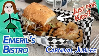 Emerils Bistro REVIEW on Carnival Jubilee [upl. by Naryk]