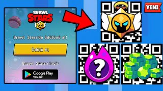 YENİ QR KODLAR HERKESE ÜCRETSİZ ÖDÜLLER VERİYOR  BRAWL STARS [upl. by Oenire]