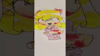 Meme villain 😰 ibOllieKyouu vidioshort art drawing meme [upl. by Ainatit]