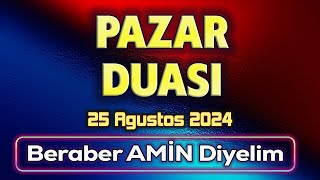 PAZAR DUASINI DİNLE Şifalı Dualar [upl. by Ysset874]