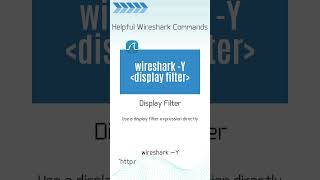 Wireshark Commands Display Filter [upl. by Gurango718]